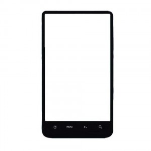 Replacement Front Glass For Htc Inspire 4g Red By - Maxbhi Com