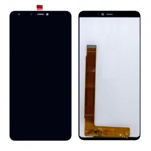 Lcd With Touch Screen For Panasonic Eluga Ray 600 Black By - Maxbhi Com