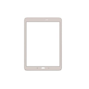 Replacement Front Glass For Samsung Galaxy Tab S2 9 7 Lte Gold By - Maxbhi Com