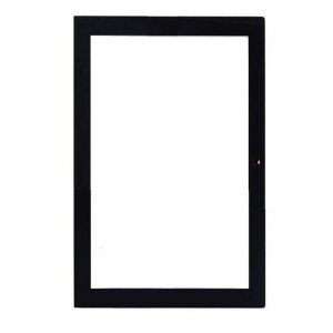 Replacement Front Glass For Lenovo Miix 3 Black By - Maxbhi Com
