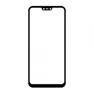 Replacement Front Glass For Vivo Y81i Black By - Maxbhi Com