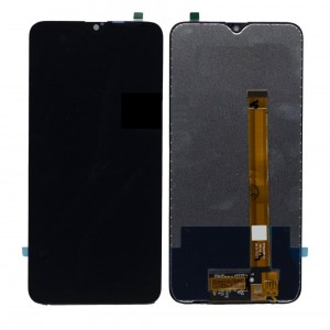 Lcd With Touch Screen For Realme 3 Black By - Maxbhi Com