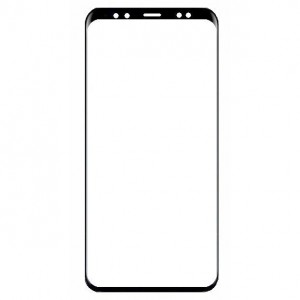 Replacement Front Glass For Samsung Galaxy S9 Mini Black By - Maxbhi Com