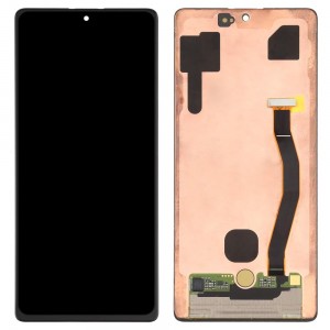 Lcd With Touch Screen For Samsung Galaxy S10 Lite Black By - Maxbhi Com