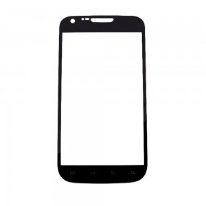 Replacement Front Glass For Samsung Galaxy S Ii T989 Black By - Maxbhi Com