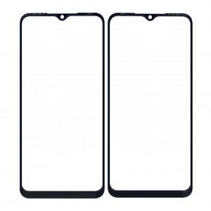 Replacement Front Glass For Tecno Spark 7t Black By - Maxbhi Com