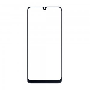 Replacement Front Glass For Samsung Galaxy M21 2021 Black By - Maxbhi Com