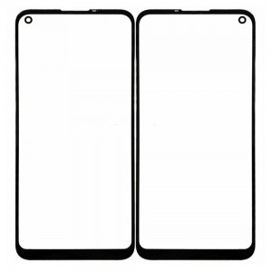 Replacement Front Glass For Realme 8s 5g Black By - Maxbhi Com