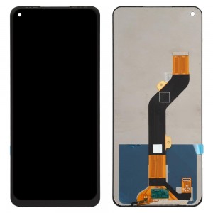LCD with Touch Screen for Tecno Camon 17 Global CG6 Black
