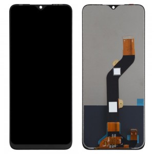 Lcd With Touch Screen For Tecno Spark 7p White By - Maxbhi Com