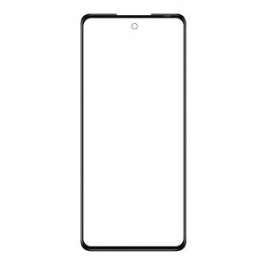 Replacement Front Glass For Tecno Camon 18t Black By - Maxbhi Com