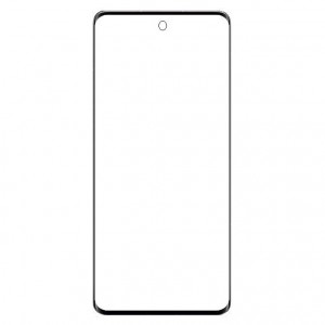 Replacement Front Glass For Xiaomi Civi 1s Black By - Maxbhi Com