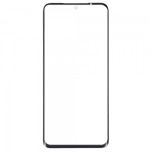 Replacement Front Glass For Meizu 18s Black By - Maxbhi Com