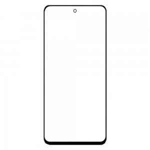 Replacement Front Glass For Honor Play6t Pro Black By - Maxbhi Com