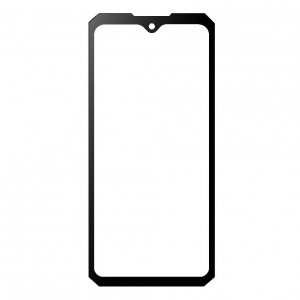 Replacement Front Glass For Doogee S89 Black By - Maxbhi Com