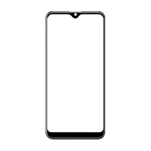 Replacement Front Glass For Yezz Max 3 Plus Grey By - Maxbhi Com