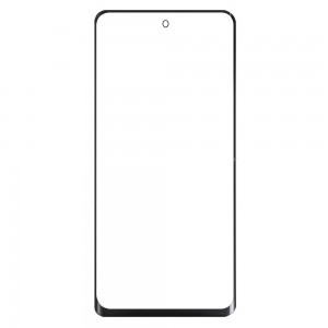 Replacement Front Glass For Honor V40 Lite Black By - Maxbhi Com