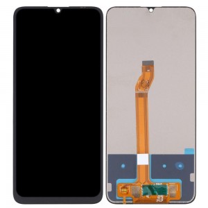 LCD with Touch Screen for Honor Play 6T Silver