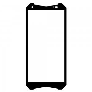Replacement Front Glass For Ulefone Power Armor 20wt White By - Maxbhi Com