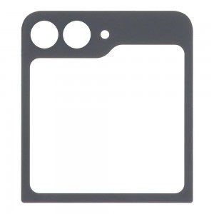Replacement Front Glass For Samsung Galaxy Z Flip5black By - Maxbhi Com