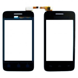 Touch Screen Digitizer For Huawei Ascend Y220 Black By - Maxbhi Com