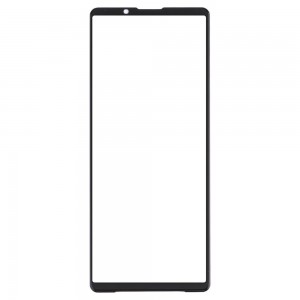 Replacement Front Glass For Sony Xperia 1 V Silver By - Maxbhi Com