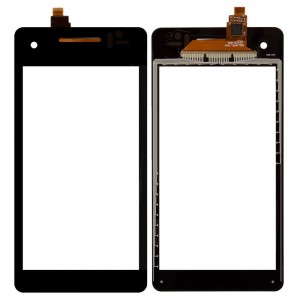 Touch Screen Digitizer For Sony Xperia V Black By - Maxbhi Com