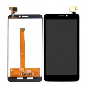 LCD with Touch Screen for Alcatel Idol S OT-6034Y Black