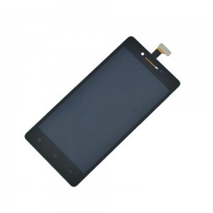 LCD with Touch Screen for Oppo R1 - Black
