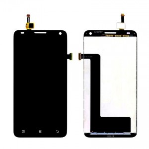 Lcd With Touch Screen For Lenovo S580 Black By - Maxbhi Com