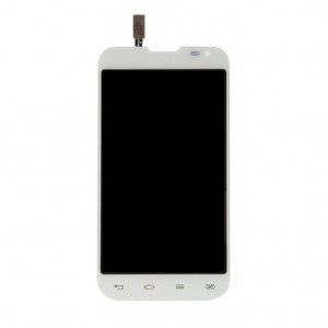 Lcd With Touch Screen For Lg L70 Dual D325 White By - Maxbhi Com