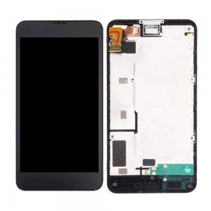 LCD with Touch Screen for Nokia Lumia 630 Black
