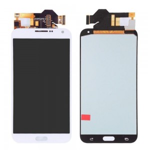 Lcd With Touch Screen For Samsung Galaxy E7 White By - Maxbhi Com