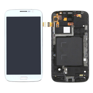 Lcd With Touch Screen For Samsung Galaxy Mega I9152 With Dual Sim White By - Maxbhi Com