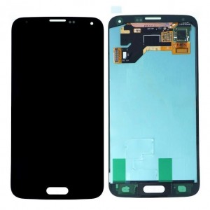 Lcd With Touch Screen For Samsung Galaxy S5 Duos Smg900fd Black By - Maxbhi Com