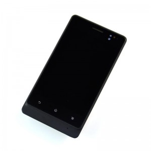 Lcd With Touch Screen For Sony Xperia Go Black By - Maxbhi.com