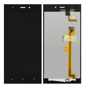 Lcd With Touch Screen For Xiaomi Mi 3 Black By - Maxbhi Com