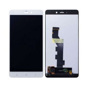 Lcd With Touch Screen For Xiaomi Mi Note White By - Maxbhi Com