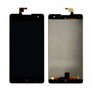 Lcd With Touch Screen For Zte Nubia Z7 Max Black By - Maxbhi Com