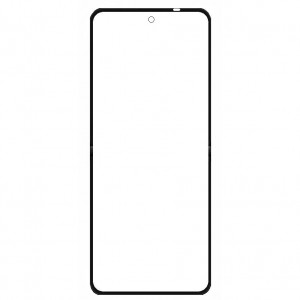 Replacement Front Glass For Tecno Phantom V Flip Purple By - Maxbhi Com