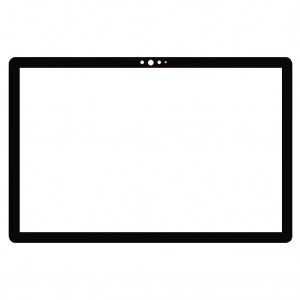 Replacement Front Glass For Ulefone Tab A8 Black By - Maxbhi Com