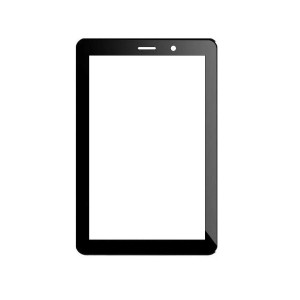 Touch Screen Digitizer For Micromax Funbook 3g P560 Black By - Maxbhi Com