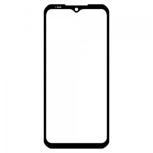 Replacement Front Glass For Doogee S100 Pro Black By - Maxbhi Com