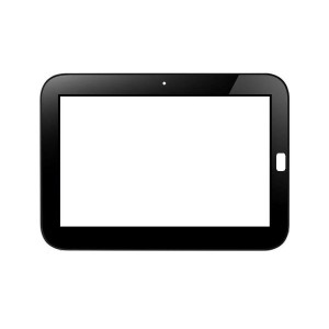 Touch Screen Digitizer For Lenovo Ideapad K1 32gb With Wifi And 3g Black By - Maxbhi Com