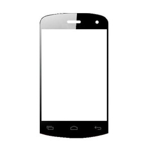 Touch Screen Digitizer For Maxx Genx Droid7 Ax354 Black By - Maxbhi Com