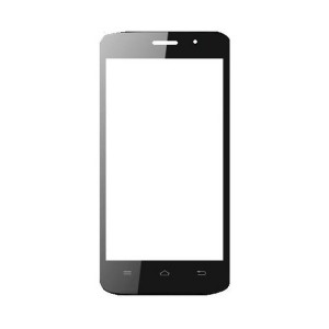 Touch Screen Digitizer For Spice Mi430 Black By - Maxbhi Com