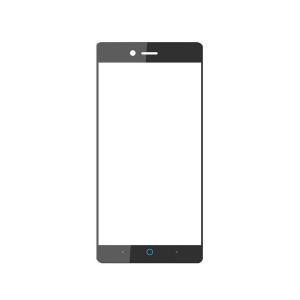 Touch Screen Digitizer For Zte Blade V2 Black By - Maxbhi Com