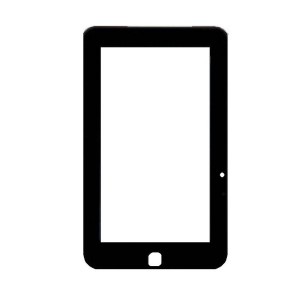 Touch Screen Digitizer For Zync Z909 Plus Black By - Maxbhi Com