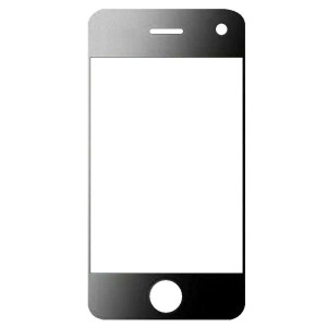 Touch Screen Digitizer For Vox Mobile Vp4 With Tv Black By - Maxbhi Com