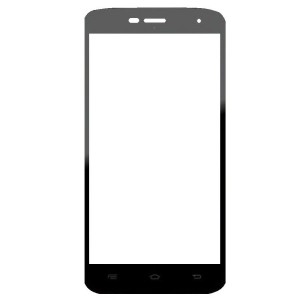 Touch Screen Digitizer For Mtech Turbo L5 Black By - Maxbhi Com